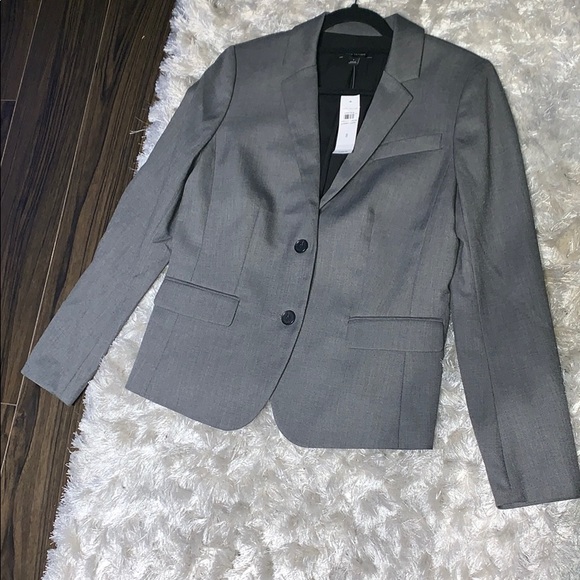 Ann Taylor Grey Blazer - Picture 2 of 4